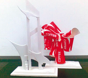 废品大赛宣传环保