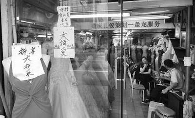 上海婚纱一条街_上海发廊一条街