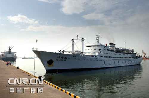 暑运高峰天津港新增客轮 旅行家 号上线助阵