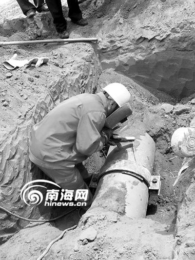 天然气管道泄漏抢险演练