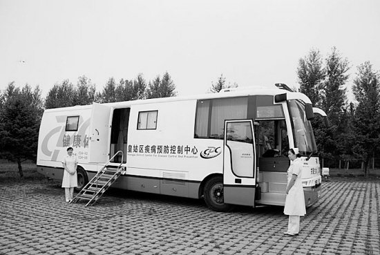 流动体检车造价200万元 四室一厅内做彩超心