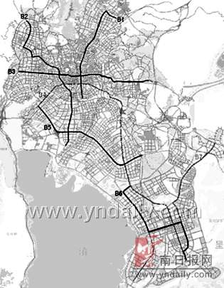 昆明城市公共交通规划透露重要信息 140条公交