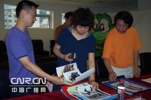 贵阳市中小学动漫大赛23日进行评选