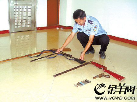 便要他造枪用来打猎