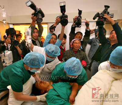 26枚钢针扎进女子体内续:13枚钢针顺利取出