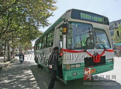 169路和170路昨营运昆明到呈贡大学城只需55