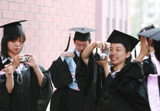 图文:毕业留念