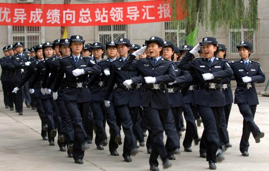 :北京出入境边防检查总站新警完成岗前培训(1