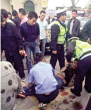 事发现场 图片来自《都市快报》