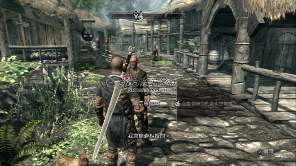 《上古卷轴5:天际》PS3繁体中文版截图首曝_