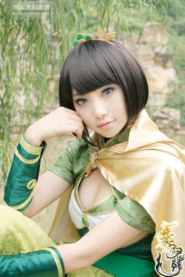 大学校园现三国杀cosplay，美女如云，养眼又好玩(组图)