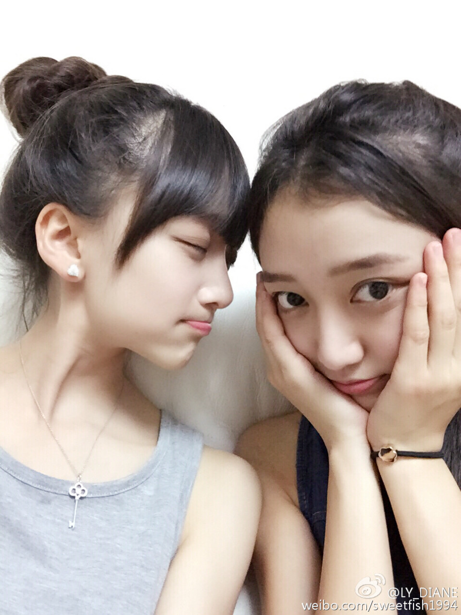 中山双生校花清纯甜美 校友赞又美又学霸