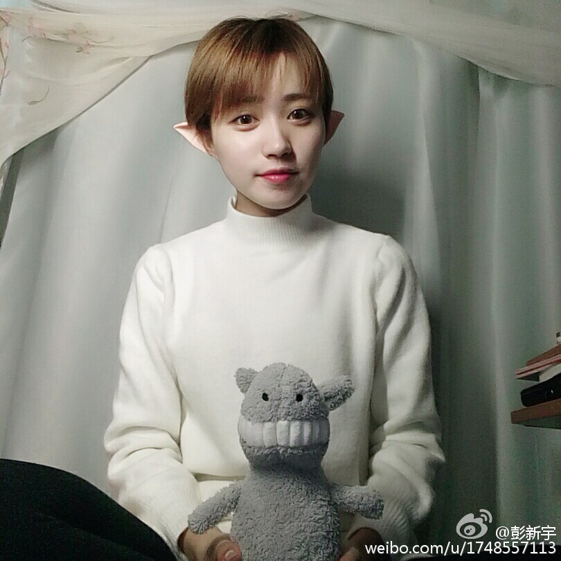 女生:组图宿舍师范素颜a女生长发酷似高俊熙--短发看到女生图片
