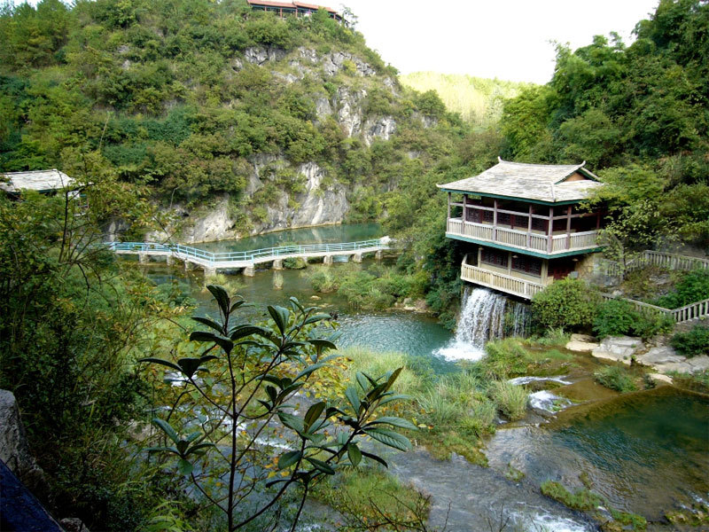 贵州天河潭景区