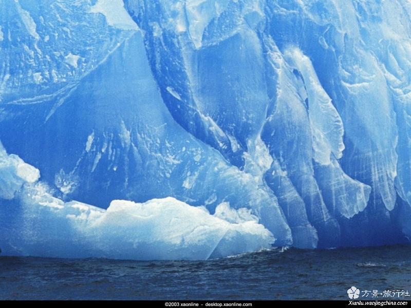 南极高清图 防爆胎鼓包