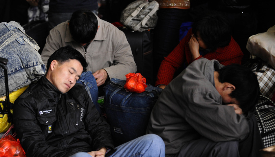 春运故事：人在他乡 梦已到家