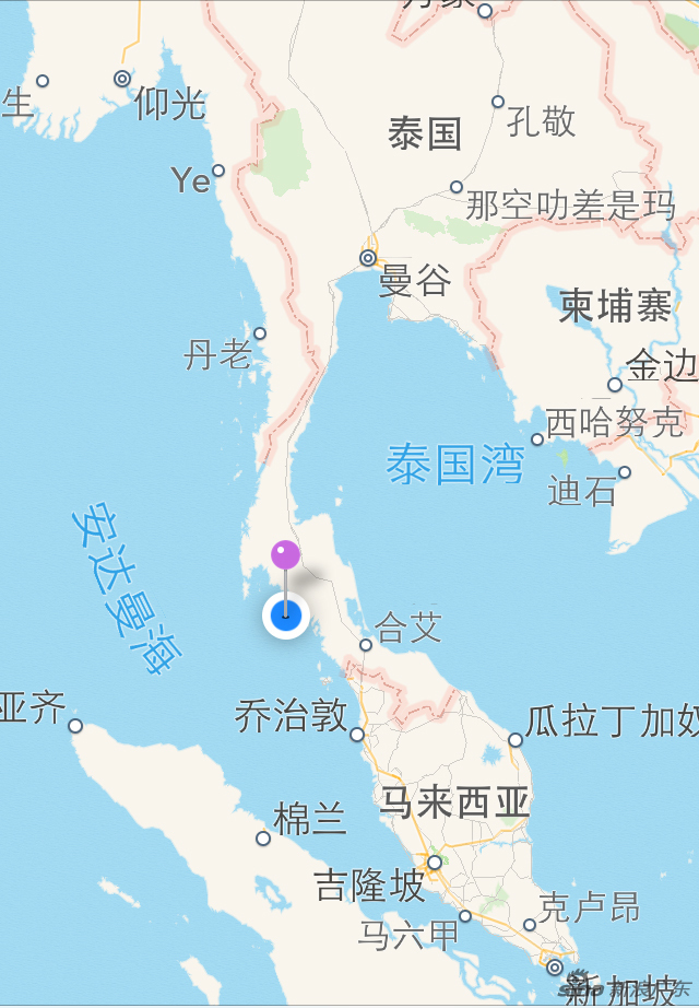 甲米岛地图_甲米岛中文地图_甲米地图