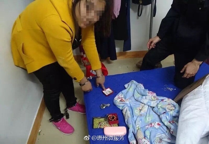 女贼专偷工厂宿舍 狩猎繁杂鸡蛋也不放过