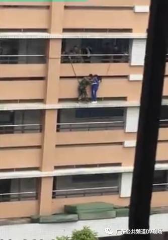 佛山一女中学生欲跳楼轻生 疑学习压力较大_高清图集