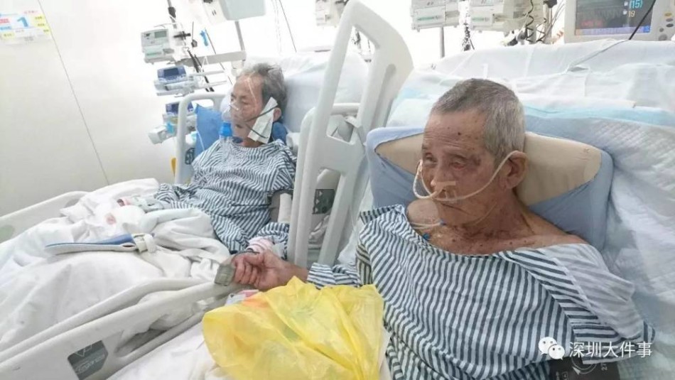 深圳老红军icu病房重逢 在旁医生个个泪目