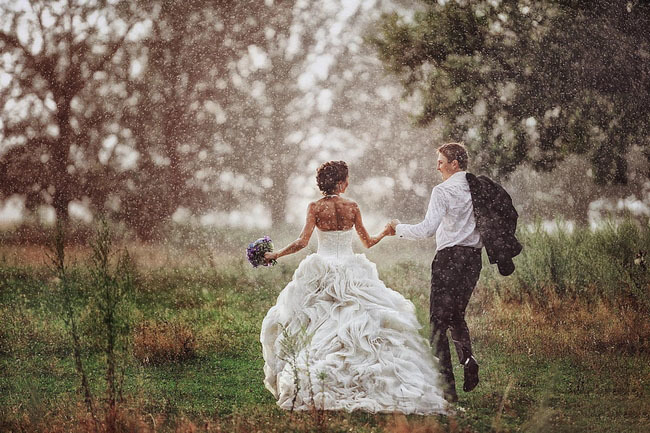 雨霁天青婚纱