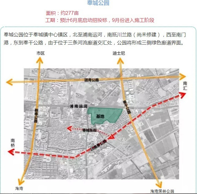 奉贤区四团2017年规划图片 奉贤区四团2017年