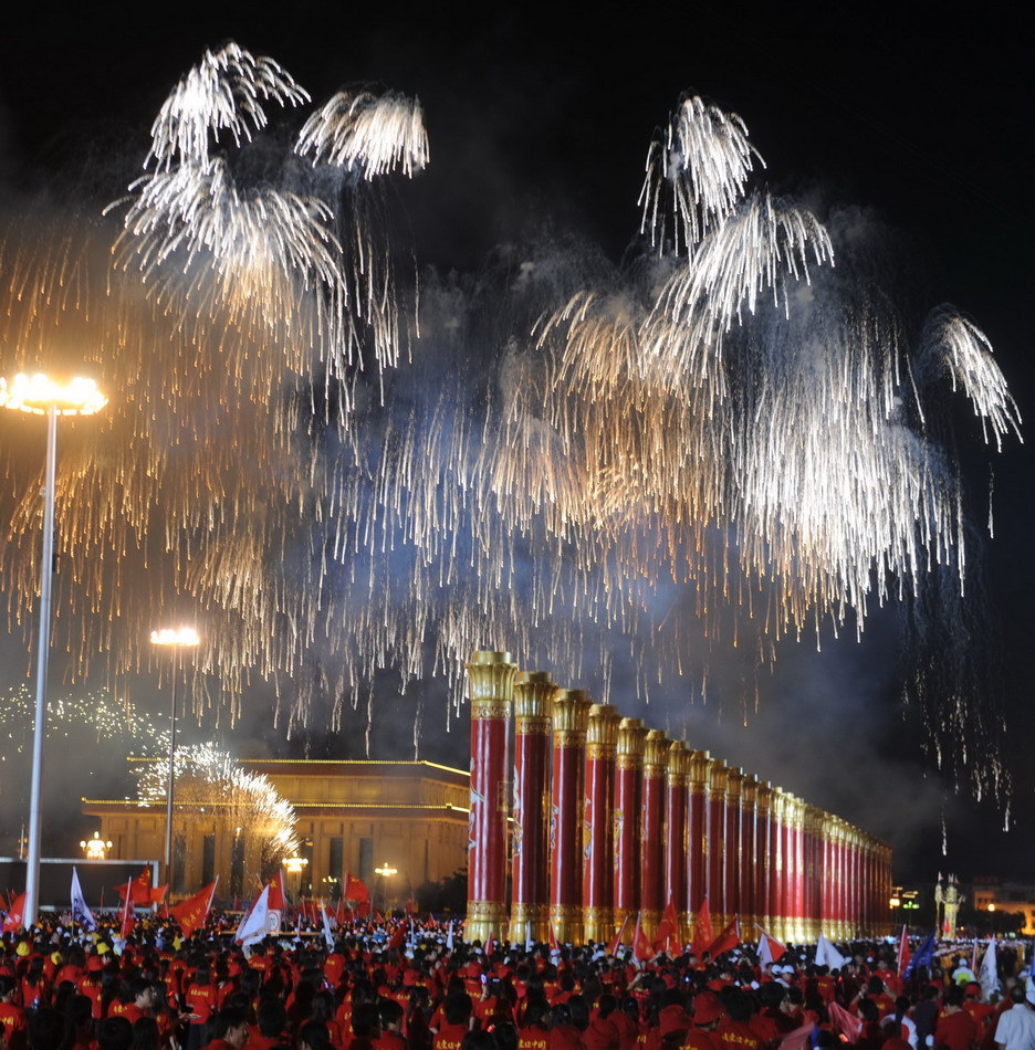 北京天安门广场简笔画