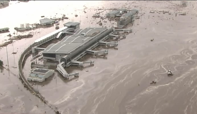 高清图集：日本近海8.9级地震引发海啸海浪高达10米