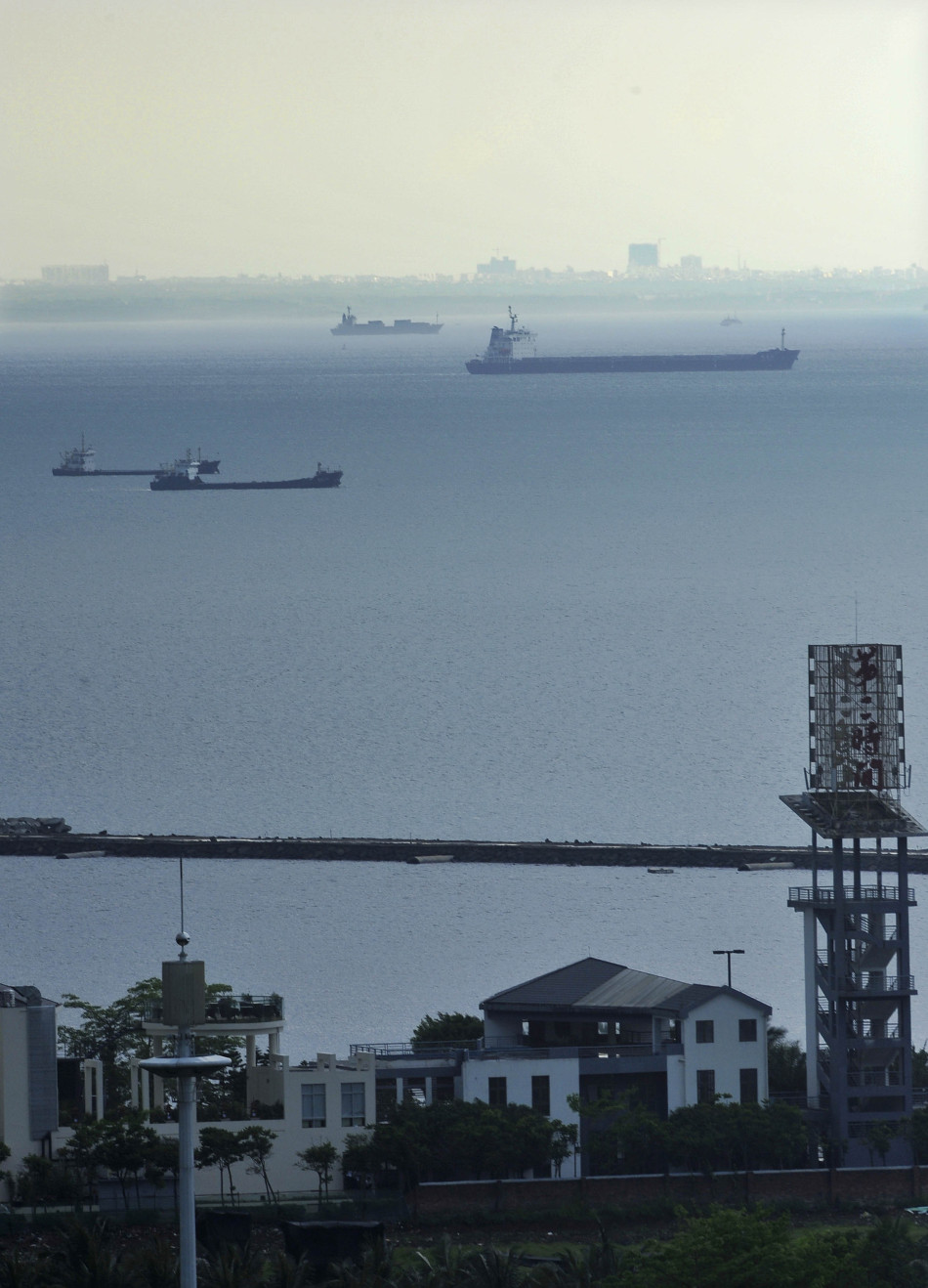 海口出现海市蜃楼景观_综合新闻_河南青年网