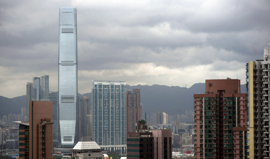 香港十五年来新地标:环球贸易广场