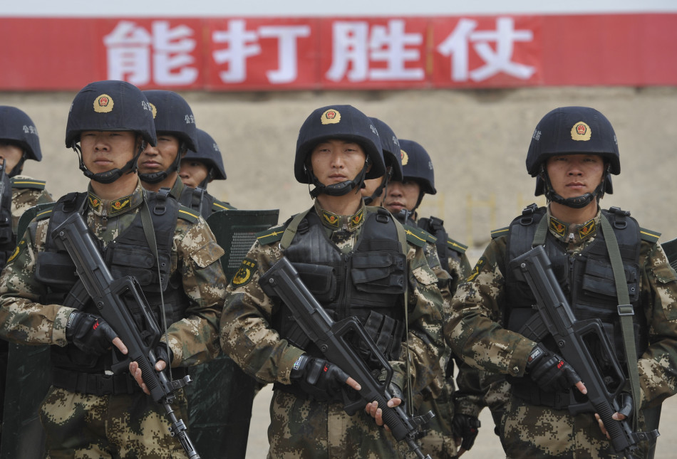 新疆公安边防部队实战技能大练兵 - 图片 - 中国