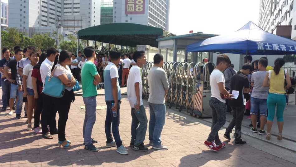 iPhone6热销富士康大量招工,iPhone6热销 富士