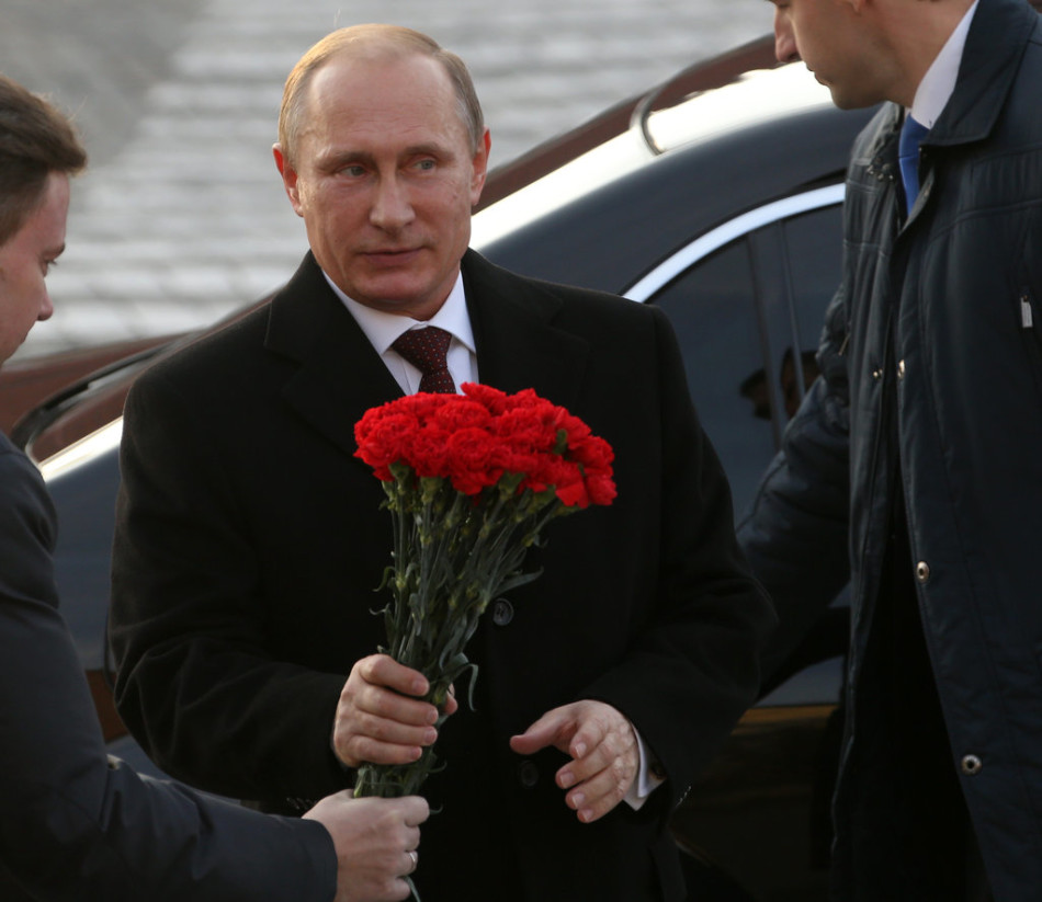 俄罗斯庆祝人民团结日 普京出席