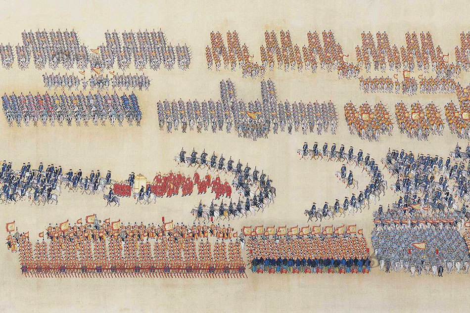 中国阅兵史上罕见瞬间