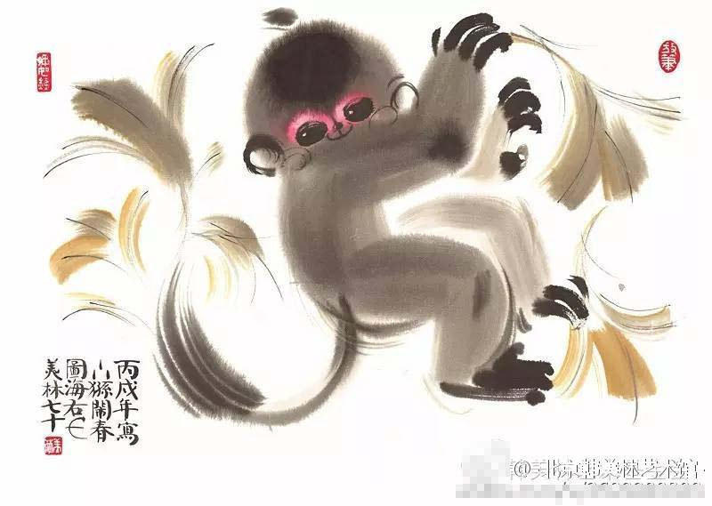 图为韩美林早前画的猴子。 1月21日,央视春晚官方微博推送微博称:2016年猴年春晚吉祥物康康正式发布!小晚君已经迫不及待想要分享康康的简历啦!想要知道这只灵动的小猴子多有个性吗?赶紧戳大图一睹为快!要特别感谢艺术家韩美林先生在春晚吉祥物设计上的辛苦付出,赞哦! 据介绍,康康由国家一级美术师、清华大学美术学院教授、北京奥运会吉祥物福娃的创作者之一韩美林设计,以中国传统水墨画的艺术形式,生动表现出猴的机灵活泼特点。 康康是春晚历史上的第二任吉祥物。去年羊年春晚上,央视推出