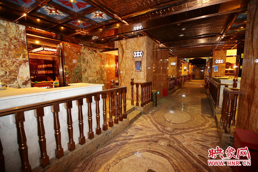 郑州"皇家一号"内部景象照片流出 装修奢华