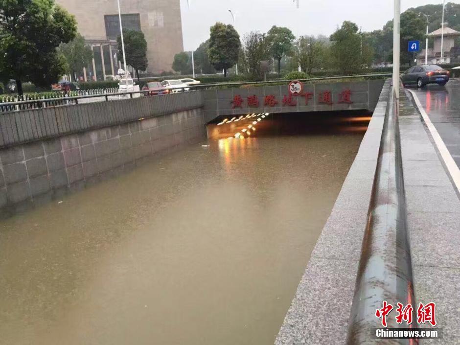 现场实拍：武汉大水围城 交通瘫痪全市停课(组图)
