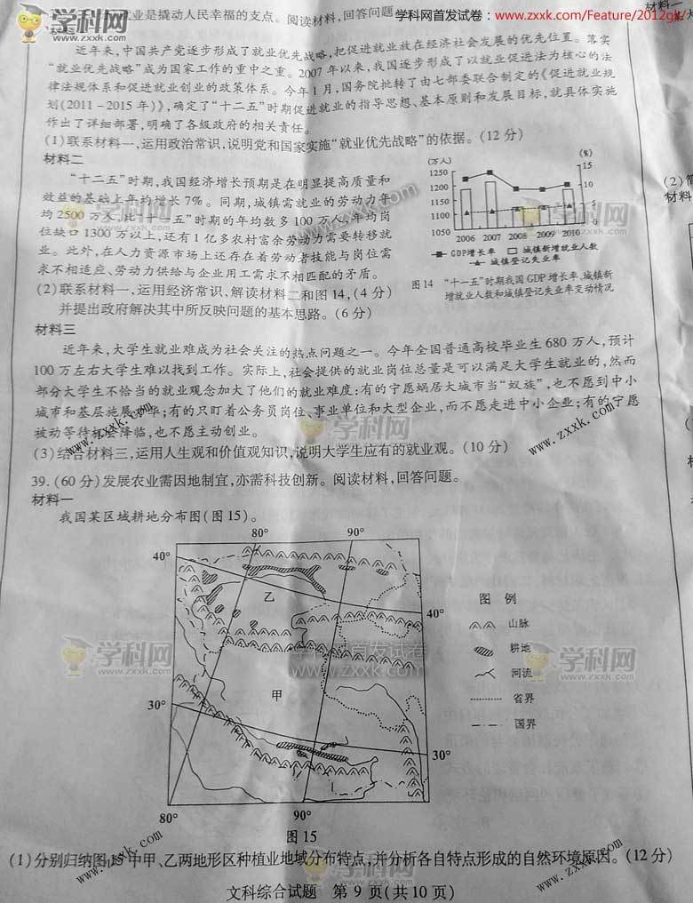 2012年四川高考成绩查询没有考生号怎么办-2
