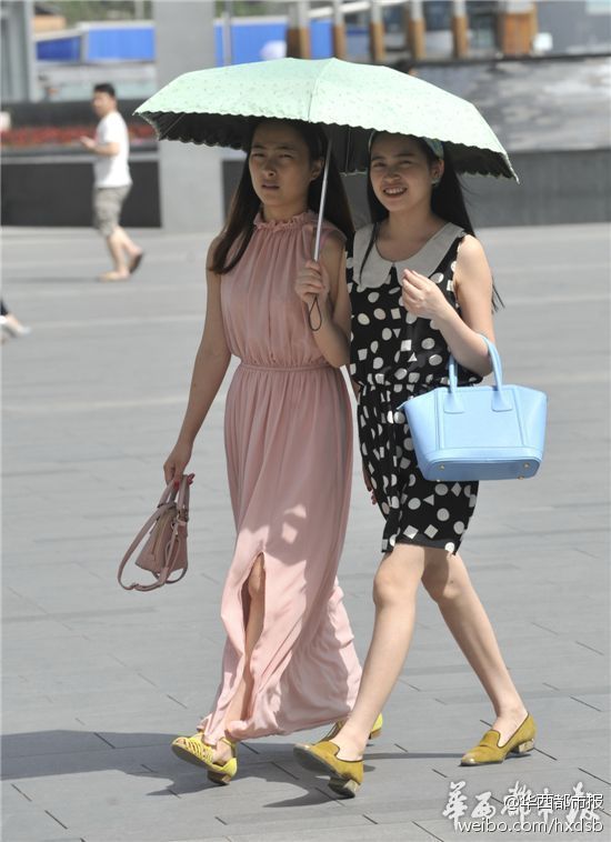 川渝两地美女清凉潮诱惑