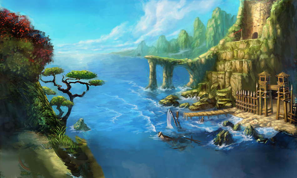 飘渺仙剑原画+-+游戏频道|佛山e家