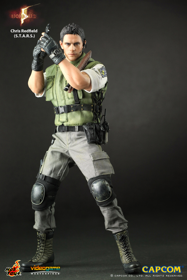 hottoys版生化危机5模型之克里斯