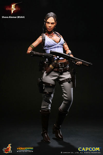 hottoys版生化危机5模型之夏娃