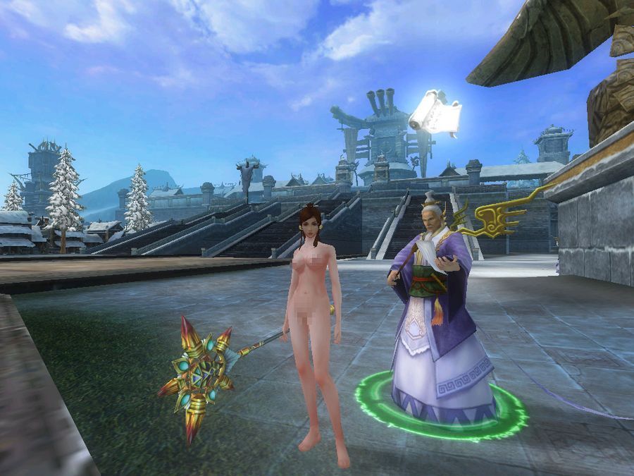 极光世界惊现玩家自制裸体补丁 - 游戏频道|佛山