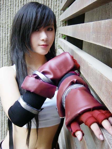 美歪Cosplay《最终幻想7》蒂法 - 游戏频道|佛山E家