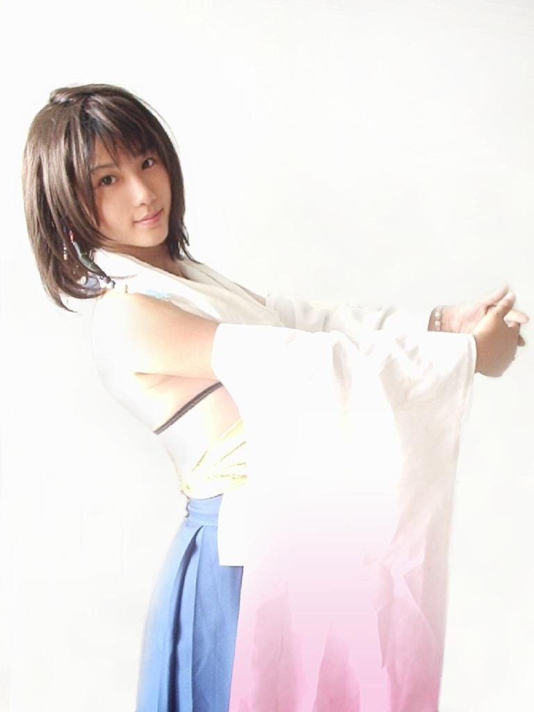 美歪cos《最终幻想x》尤娜
