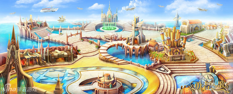 《勇者之歌》游戏原画 - 游戏频道|佛山E家