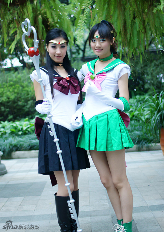新版美少女战士cosplay