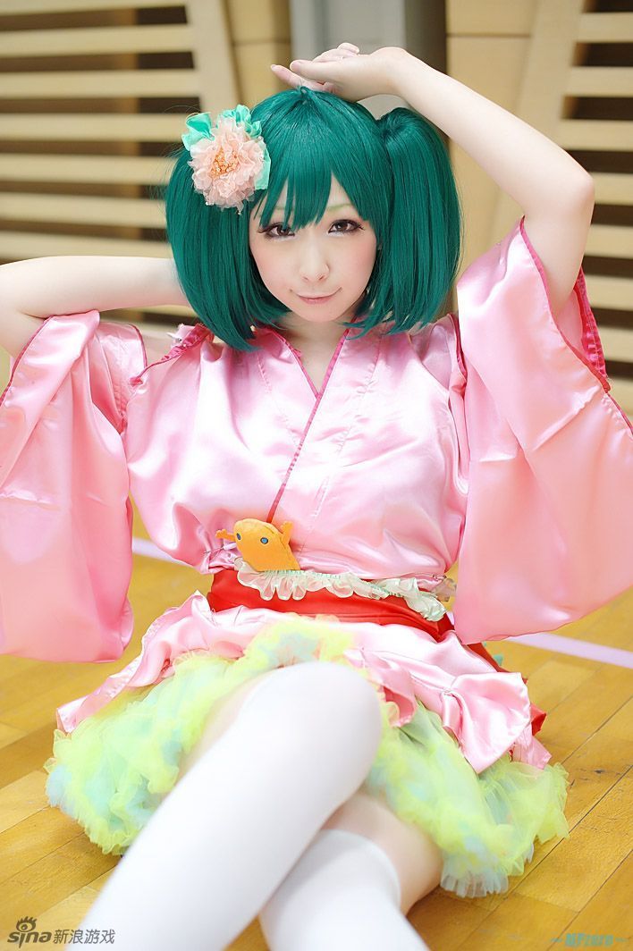天真可爱的兰卡李cosplay组图赏