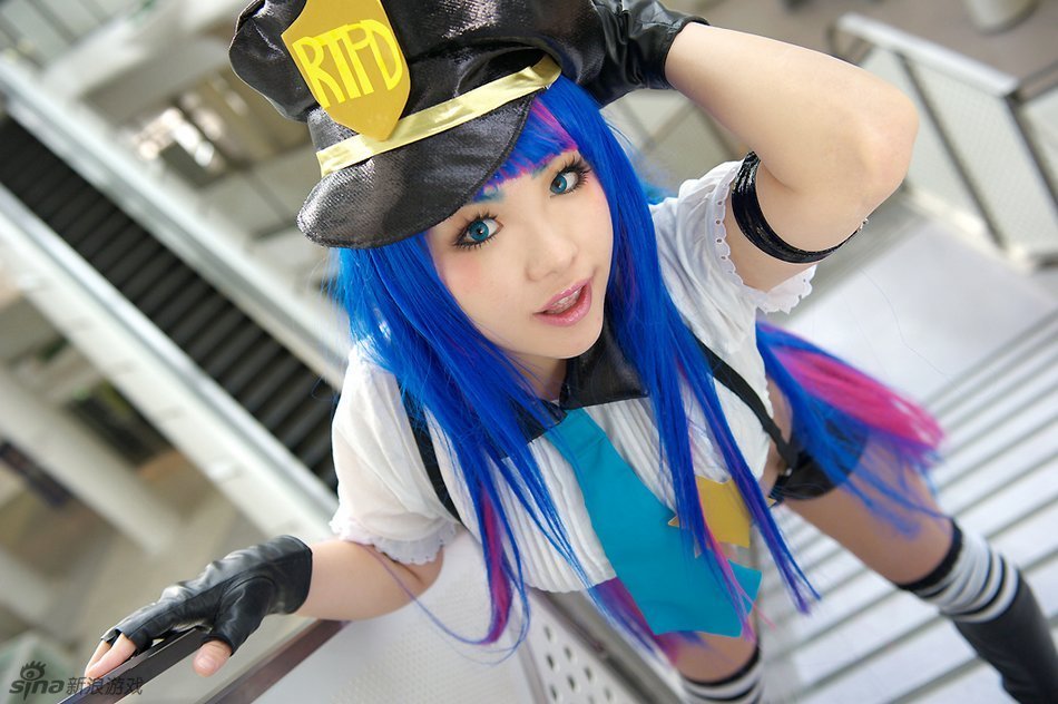 《吊带袜天使》<em>堕落</em>天使<em>姐妹</em>警察装COS - 游戏