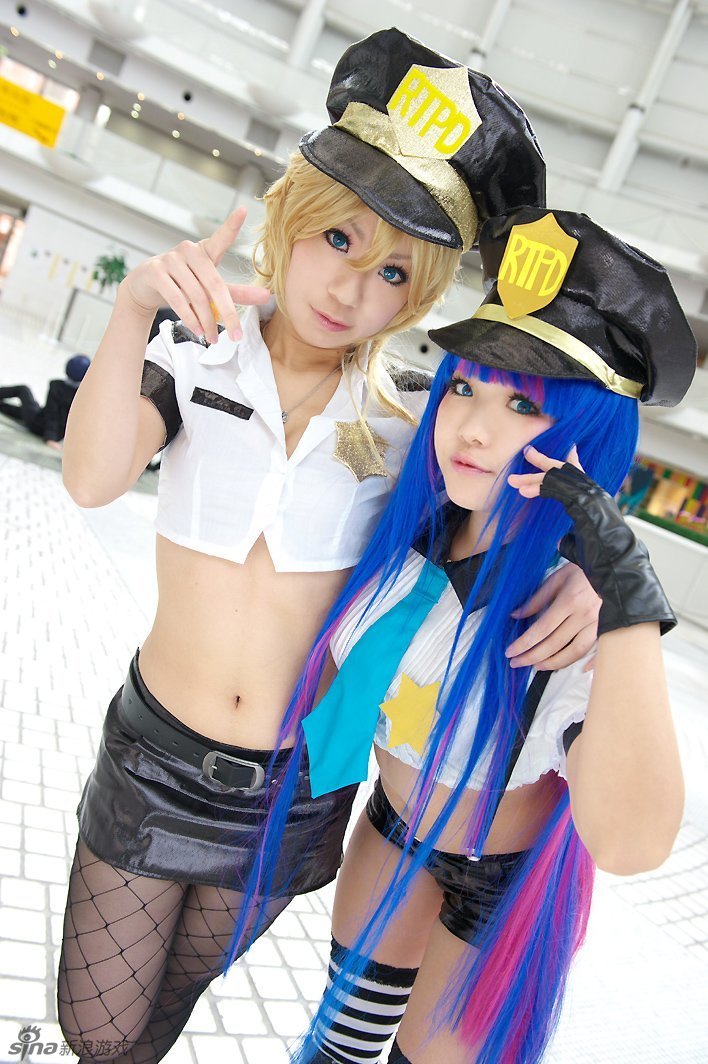 《吊带袜天使》<em>堕落</em>天使<em>姐妹</em>警察装COS - 游戏